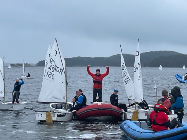 Åsane Seilforening med seier i lag-cup